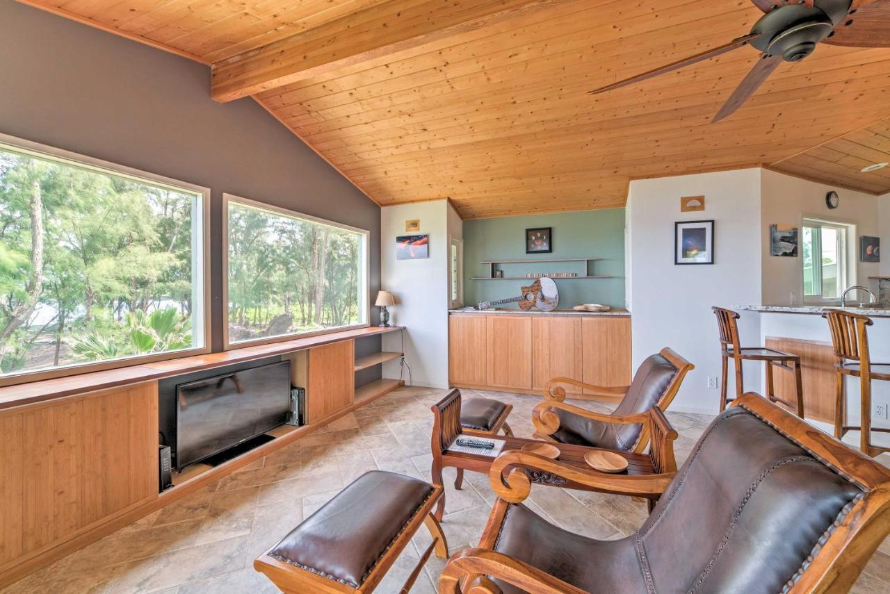 Direct Oceanfront, Big Island Home Keaau Ngoại thất bức ảnh