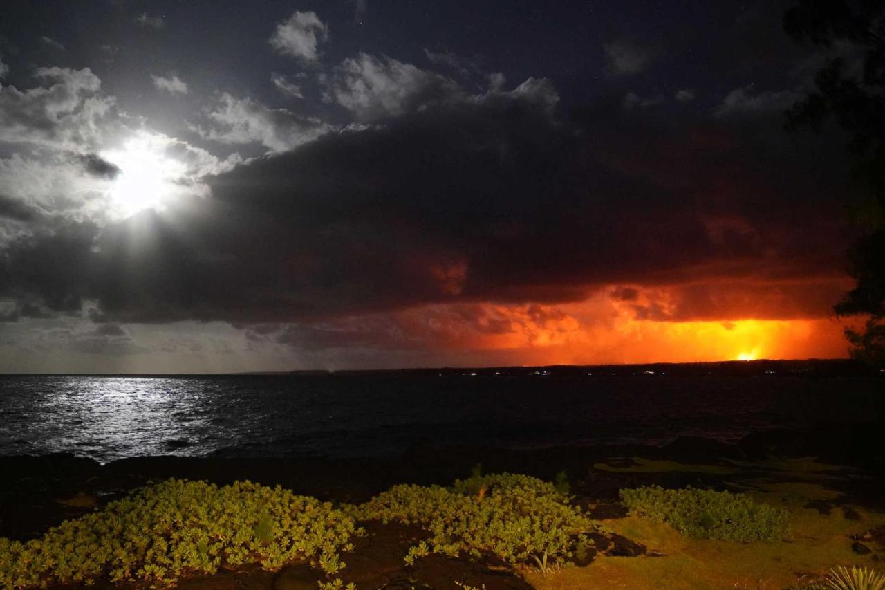 Direct Oceanfront, Big Island Home Keaau Ngoại thất bức ảnh